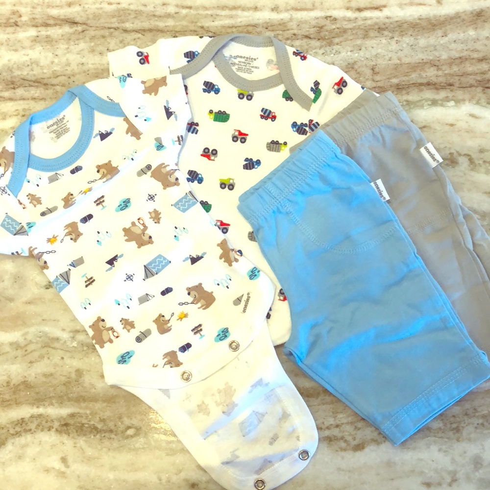 SOLD- Set of two newborn outfits